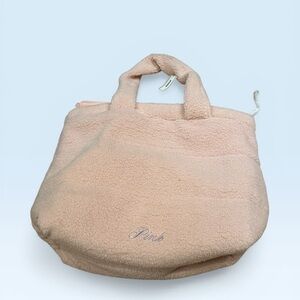 PINK Victoria's Secret Blush Plush Tote Bag